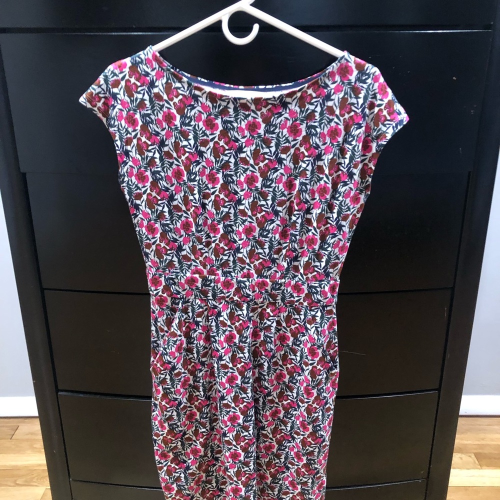 Boden Florrie Jersey Floral Dress